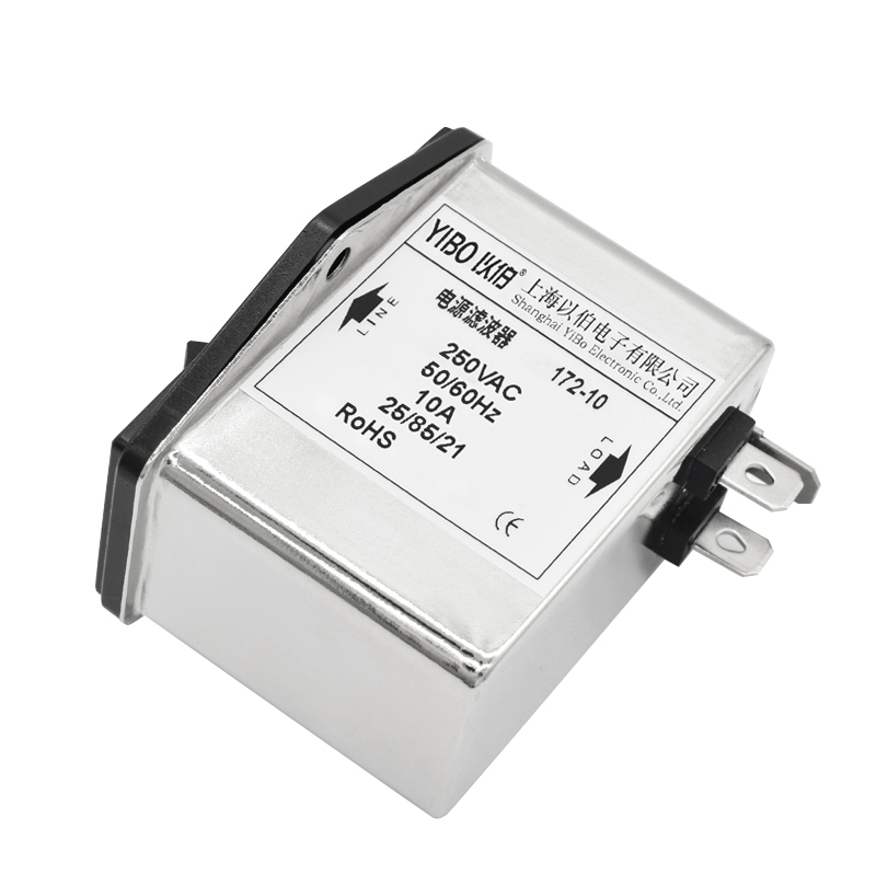 YB172 series with dual fuse and switch type IEC socket power filter