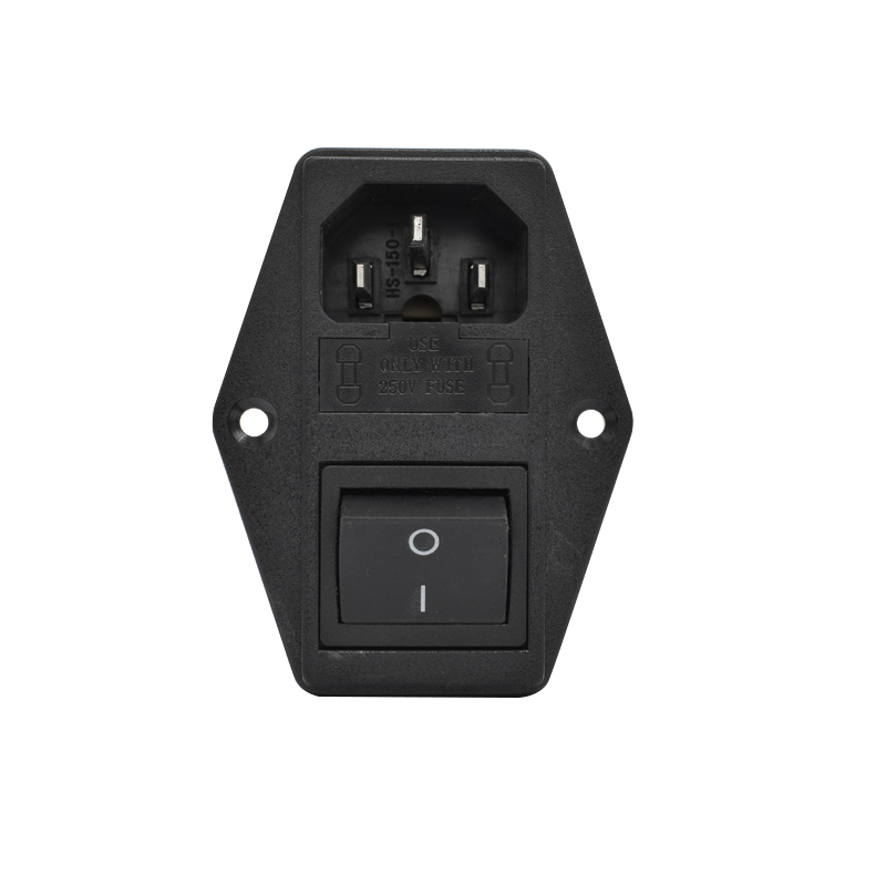 YB172 series with dual fuse and switch type IEC socket power filter
