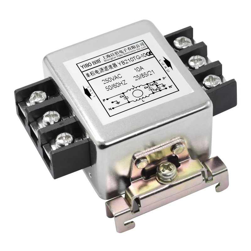 YB210TG Series Single-Phase DIN-Rail Power Filter