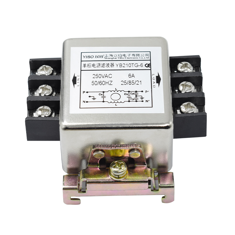 YB210TG Series Single-Phase DIN-Rail Power Filter