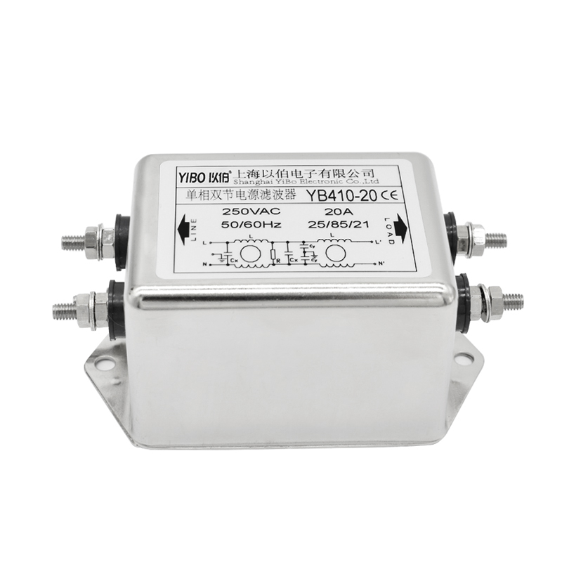 YB410 series two-section general-purpose power filter