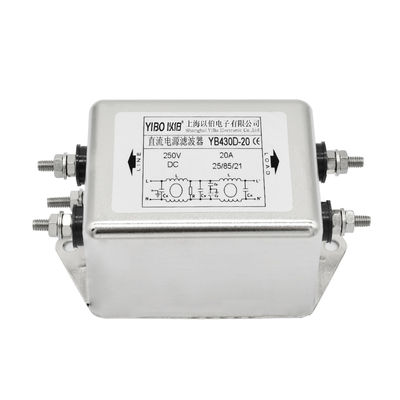 YB430D Series Dual Section DC Power Filters
