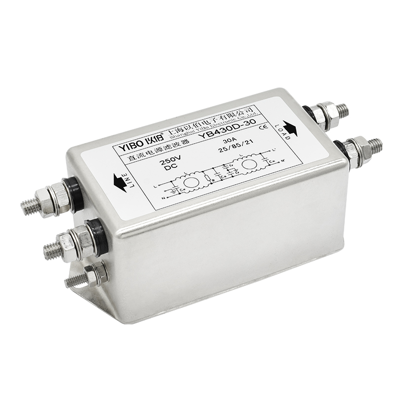 YB430D Series Dual Section DC Power Filters
