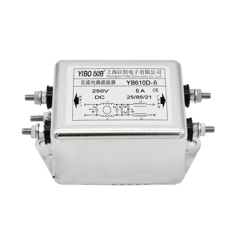 YB610D series two-section enhanced DC power supply filter