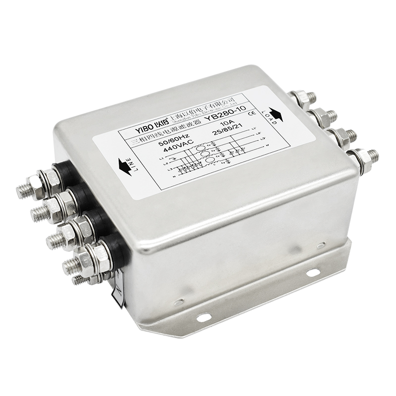 YB280 series single-section general purpose three-phase four-wire power supply filter