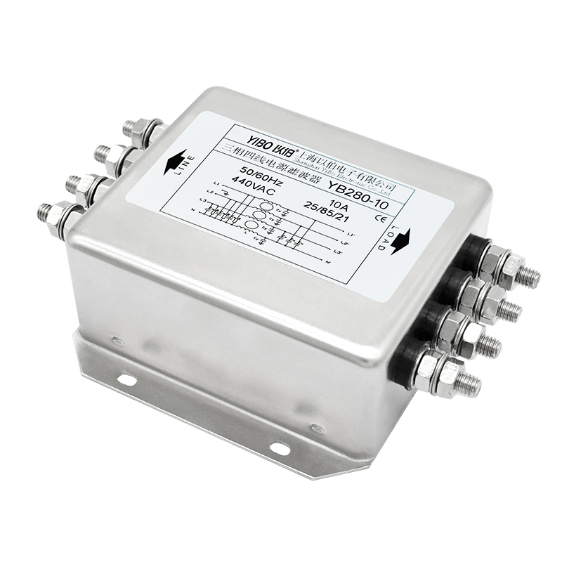 YB280 series single-section general purpose three-phase four-wire power supply filter