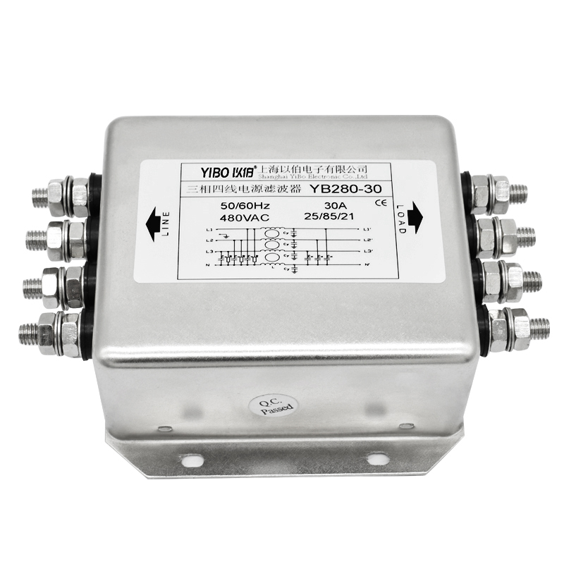 YB280 series single-section general purpose three-phase four-wire power supply filter