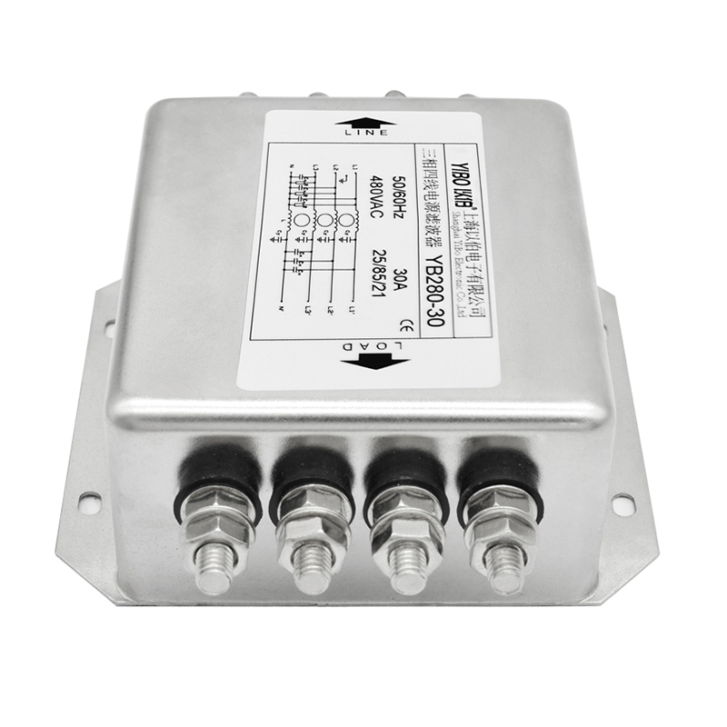 YB280 series single-section general purpose three-phase four-wire power supply filter