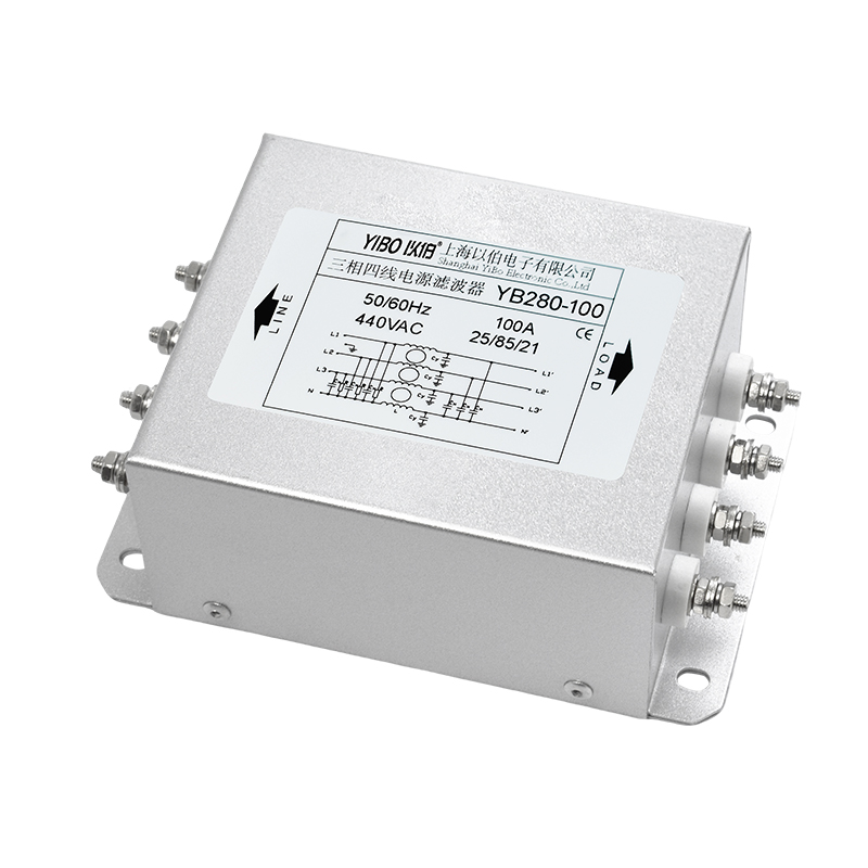 YB280 series single-section general purpose three-phase four-wire power supply filter