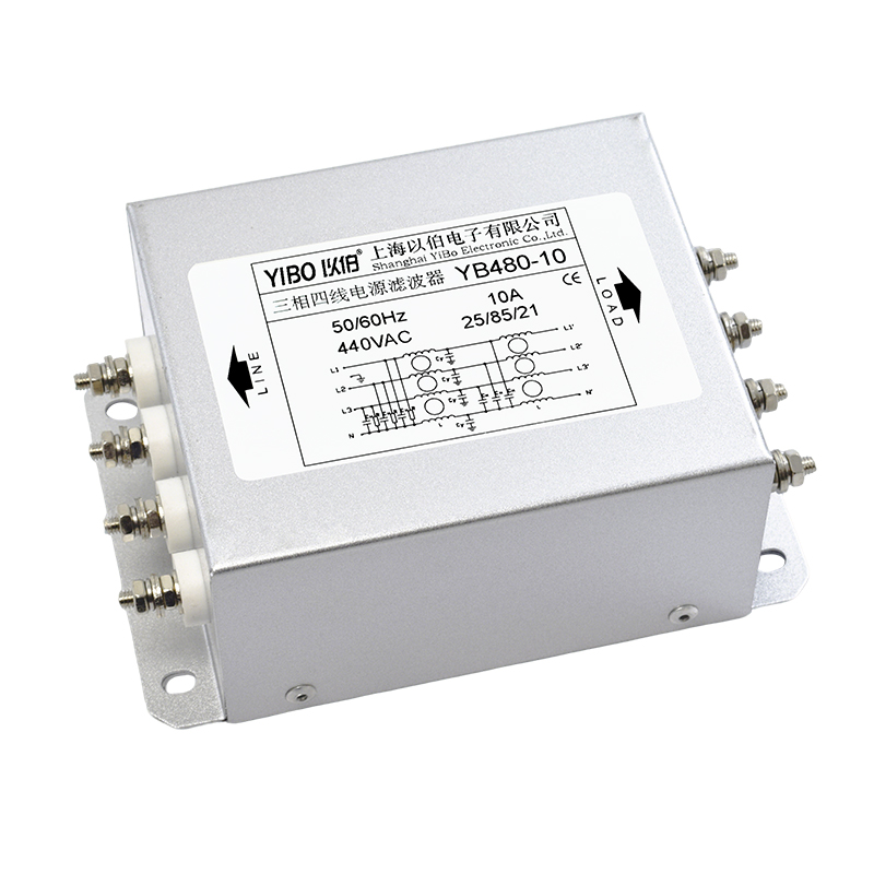 YB480 series two-section enhanced three-phase four-wire power supply filter