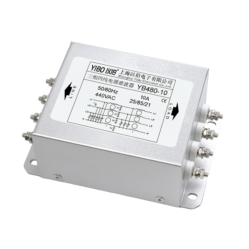 YB480 series two-section enhanced three-phase four-wire power supply filter