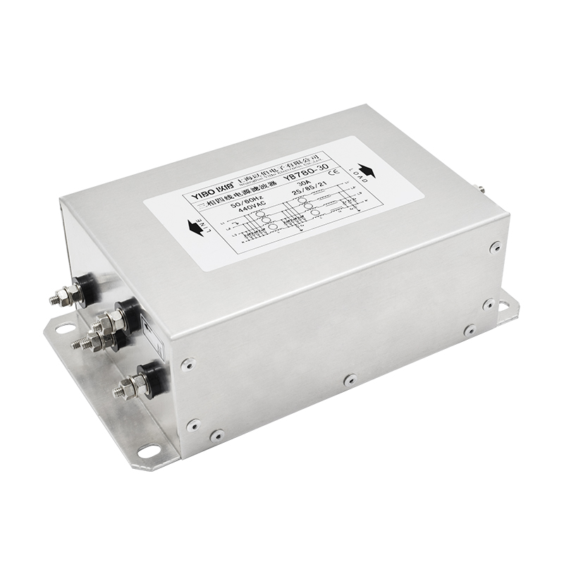 YB780 series three-section high-performance three-phase four-wire power supply filter