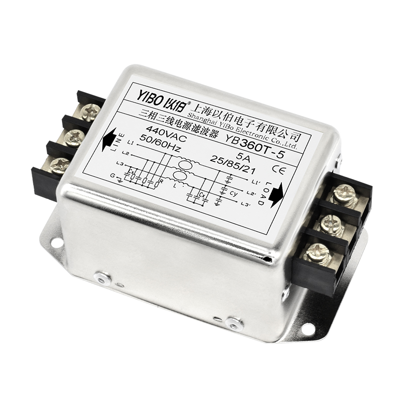YB360T Series Terminal Type Three-Phase Three-Wire Power Filter