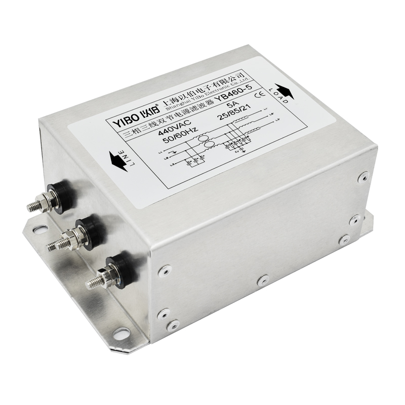 YB460 Series Dual-Section Three-Phase Three-Wire Power Filter