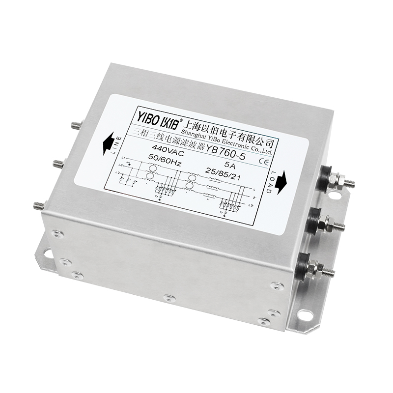 YB760 series three-section three-phase three-wire power filter
