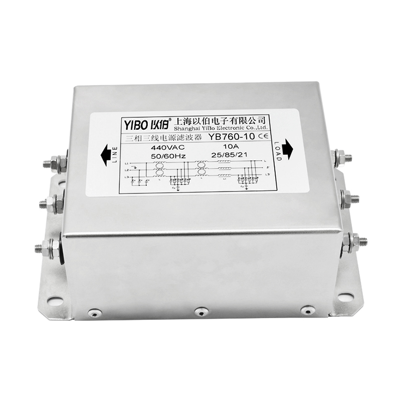 YB760 series three-section three-phase three-wire power filter