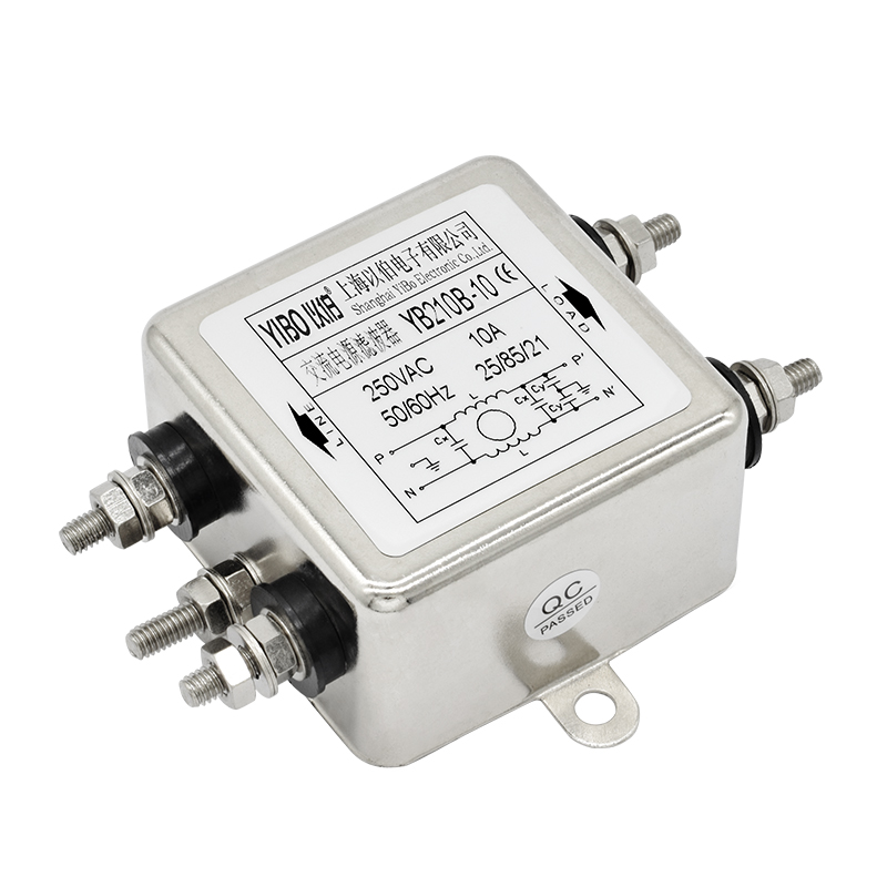 YB210B Series Single Section Power Filter for Medical Applications
