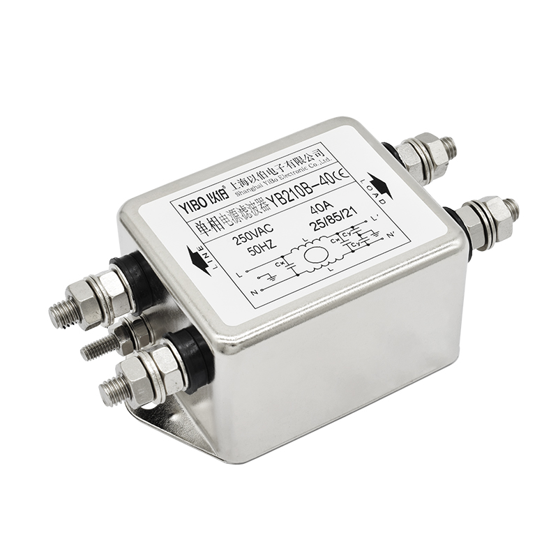 YB210B Series Single Section Power Filter for Medical Applications
