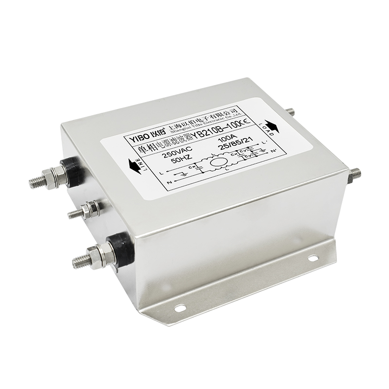 YB210B Series Single Section Power Filter for Medical Applications