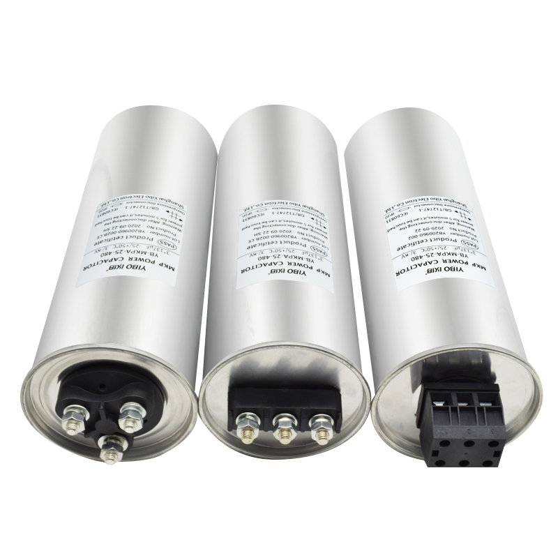 Self-healing low voltage shunt capacitors